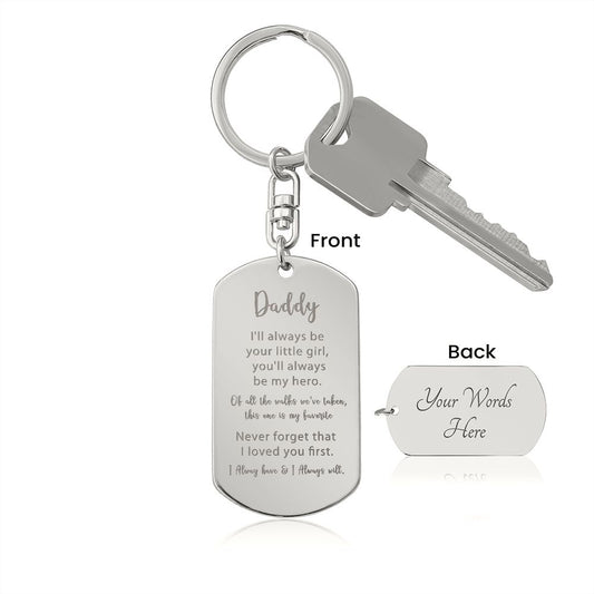 Father's Love Keychain