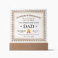 World's Greatest Dad Certificate Plaque