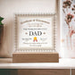 World's Greatest Dad Certificate Plaque