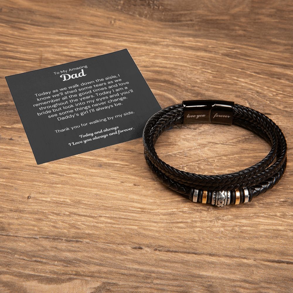 Father of the Bride Gift: Good Times Bracelet
