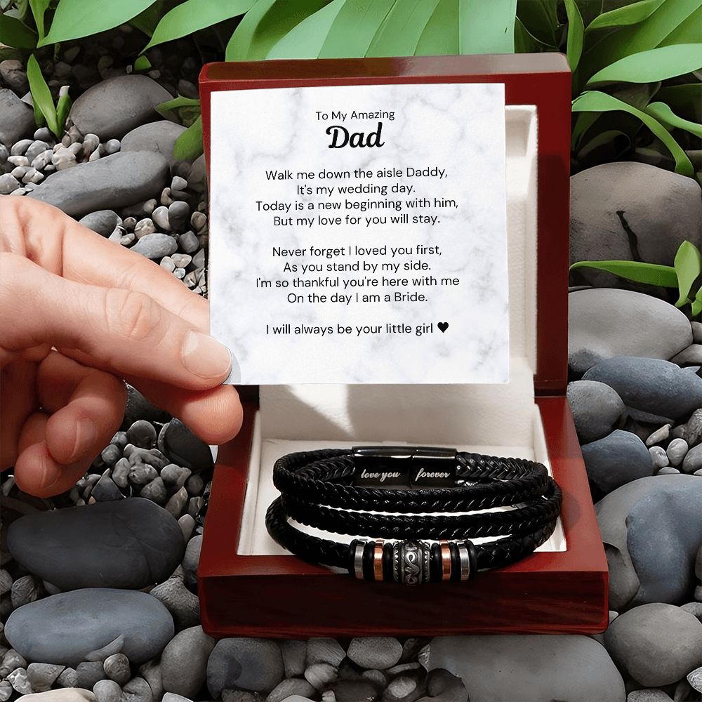 Father of the Bride Bracelet