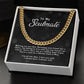 Anniversary Gift for Him: One in a Lifetime Man Chain