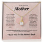 Mother Necklace - Thank you Mom Gift