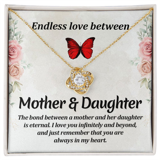 Mother Daughter Necklace: Gift for birthdays, Mother's Day, Christmas