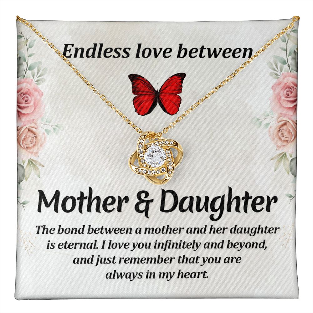 Mother Daughter Necklace: Gift for birthdays, Mother's Day, Christmas
