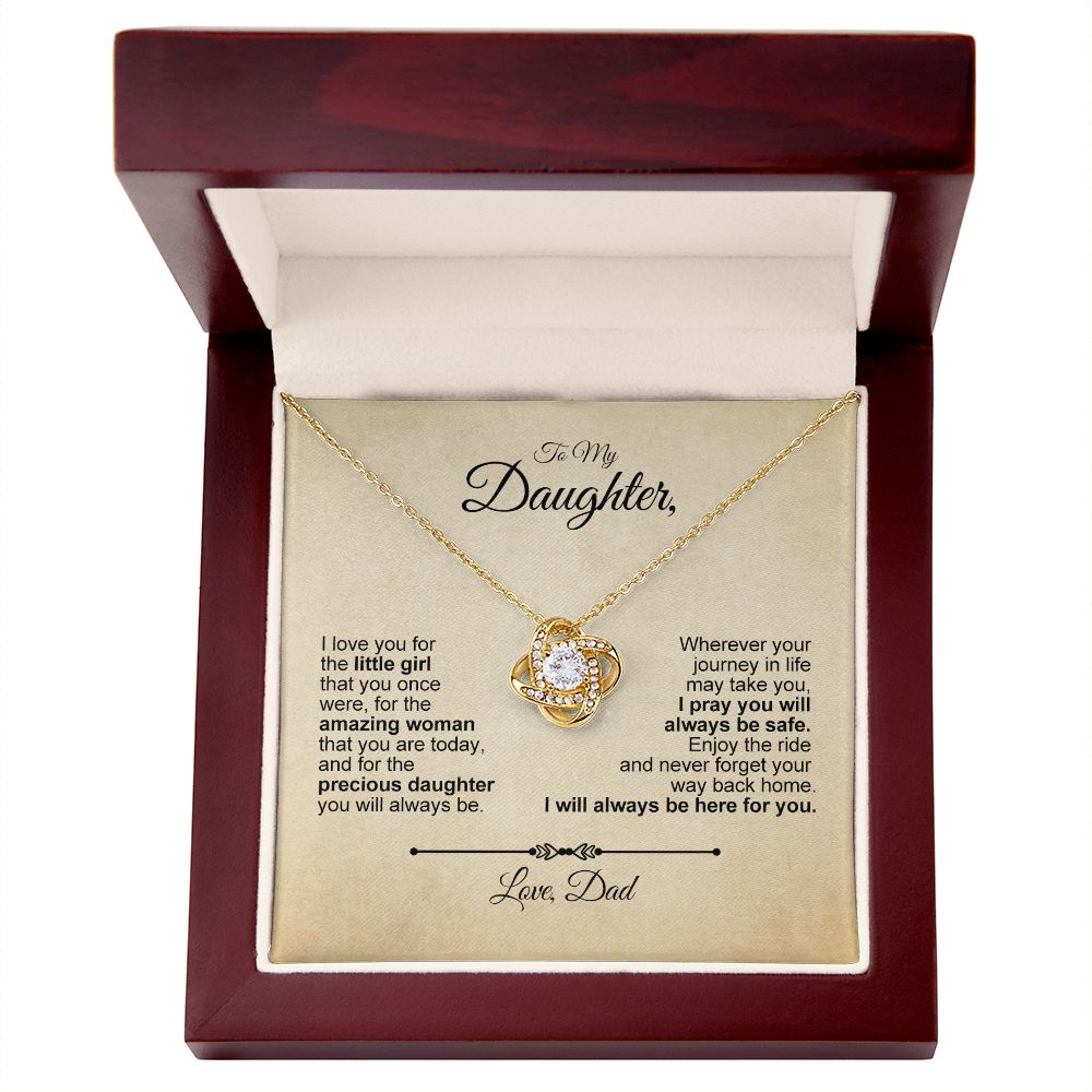 Daughter Necklace - Father and Daughter Never Apart – GemCity Store