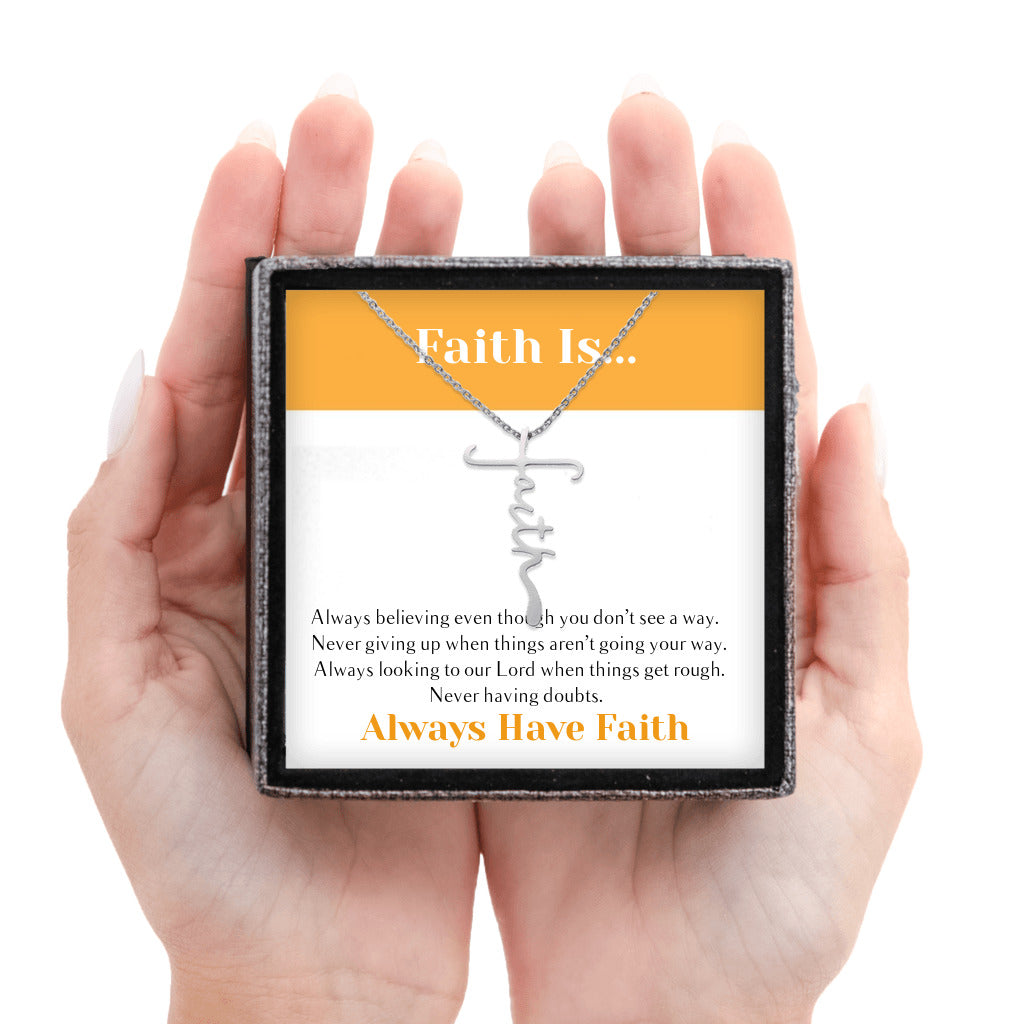 Faith Forever - Faith Cross Necklace